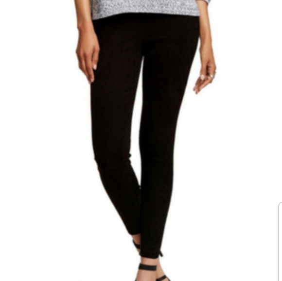 Vince Pants - Vince Pants S. Lamskin suede leather  Black